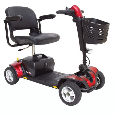 Pride Go-Go Sport 4-Wheel Travel Mobility Scooter