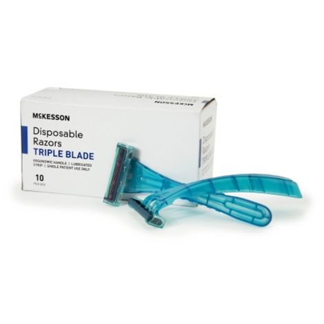 McKesson Triple Blade Disposable Razor