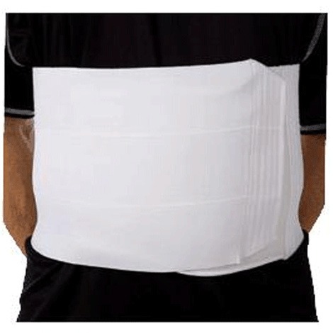 AT Surgical Three Panel 9 Inches Wide Universal Abdominal Binder