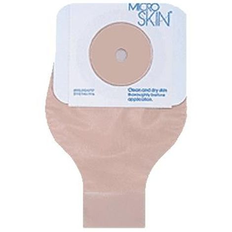Hpfy StoresCymed MicroSkin One-Piece Opaque Mid-Size Drainable Pouch With Thin MicroDerm Washer
