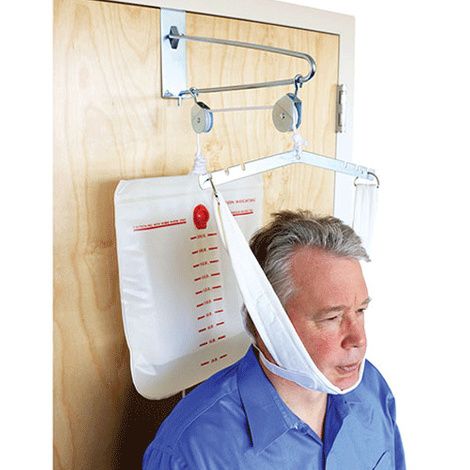 Fabtrac Overdoor Cervical Traction with Head Halter