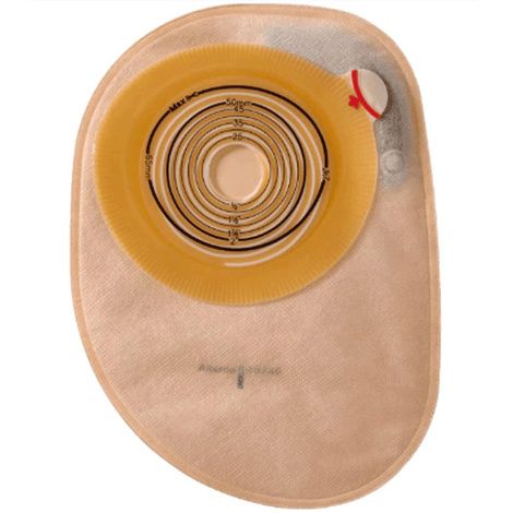 Hpfy StoresColoplast Assura One-Piece Midi Flat Standard Cut-to-Fit Closed Pouch With Filter