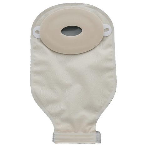 Hpfy StoresNu-Hope Classic-Oval One Piece Barr Trim-to-Fit Urinary Ostomy Pouch
