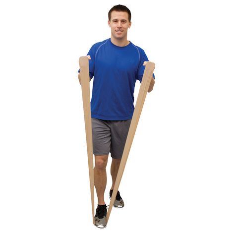 CanDo Val-u-Band Twin Pak 100 Yard Latex Free Exercise Band