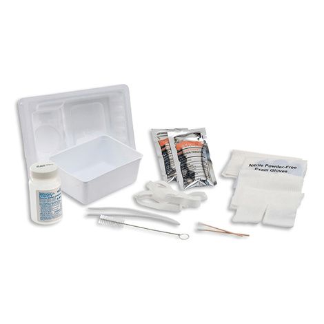 Buy Covidien Kendall Standard Trach Care Tray without Plastic Forceps