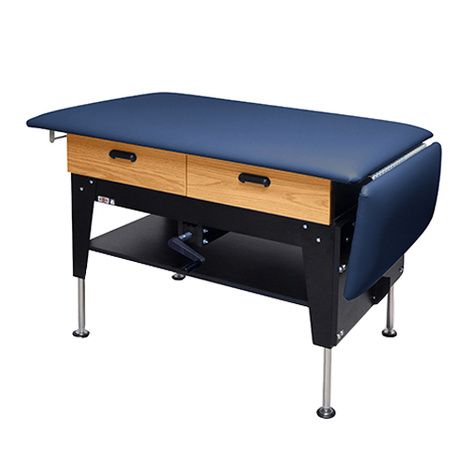 Hausmann Hydraulic Changing Treatment Table With Drawers