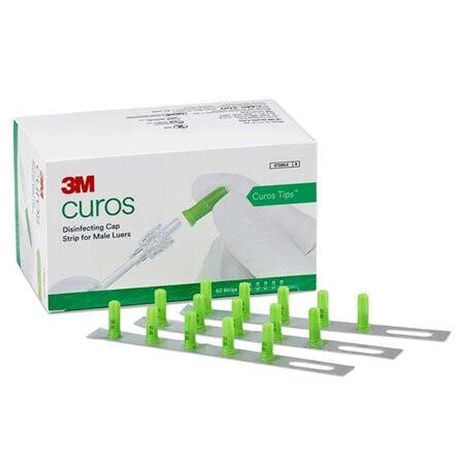 3M Curos Tips Disinfecting Cap for Male Luers