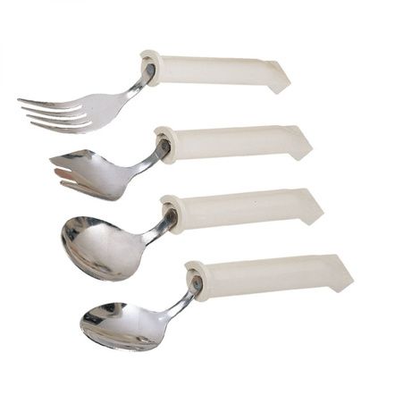 Sammons Preston Plastic Handle Swivel Utensils