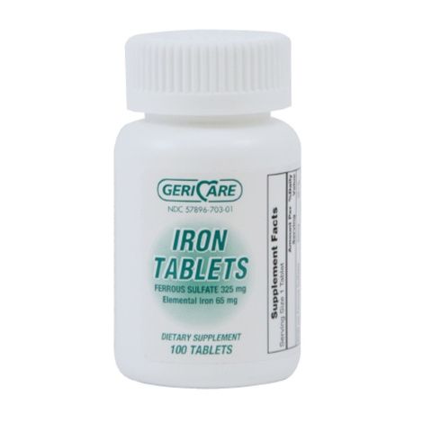 McKesson Geri Care Iron Tablets