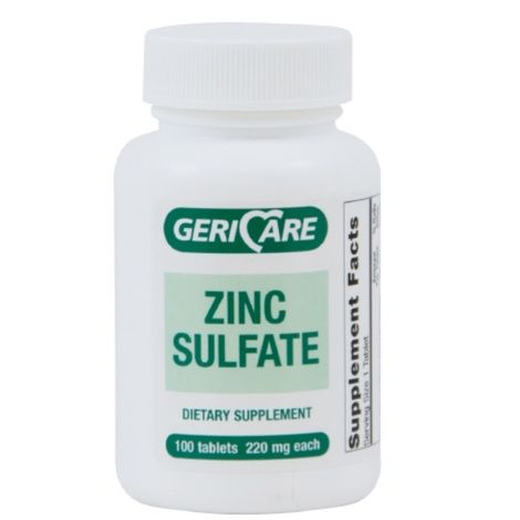 Shop McKesson Geri Care Zinc Sulfate Tablets [Authorised Retailer]