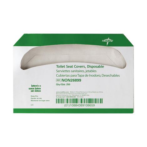 Medline Paper Toilet Seat Cover Refills