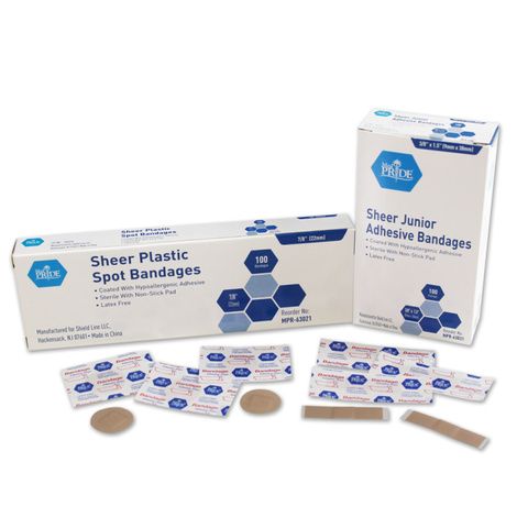Buy MedPride Sheer Spot Adhesive Bandages