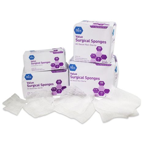 MedPride Value Surgical Non-Sterile Gauze Sponges