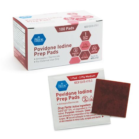 Buy MedPride Povidone Iodine Prep Pads