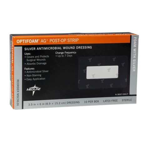 Buy Medline Optifoam Antimicrobial Post-Op Strips