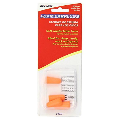Acu-Life Foam Earplugs