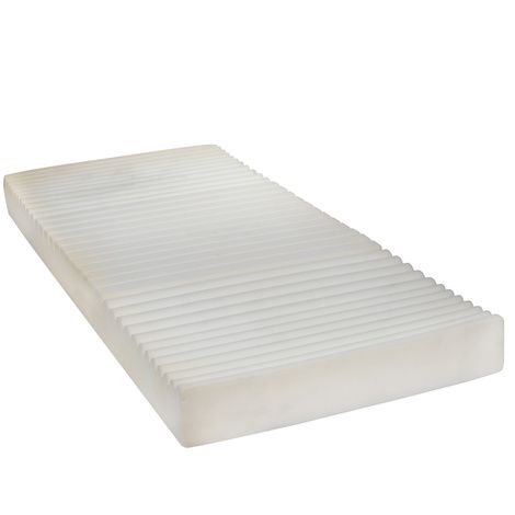 Drive Therapeutic 5 Zone Pressure Reduction Support Foam Mattress,80L x 36W x 6H,Each,15019