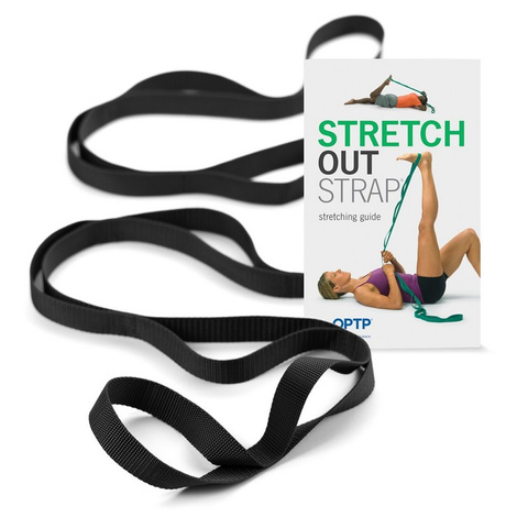 OPTP Stretch Out Strap With Exercise Booklet