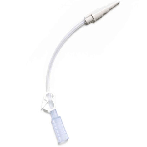MIC-KEY Extension Set With Threaded Feeding Port