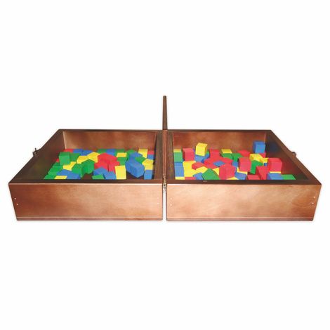 Buy Box and Block Test Kit with 152 Wooden Blocks