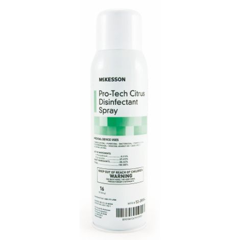 McKesson Pro-Tech Surface Disinfectant Cleaner,Manual Pour Container, Floral Scent, 1 gal.,4/Case,53-28561