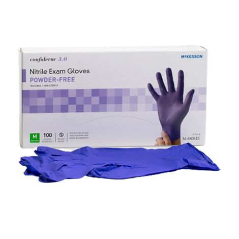 McKesson Confiderm 3.0 Nitrile Exam Gloves