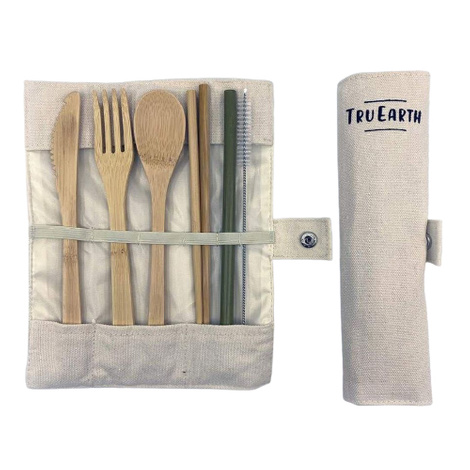 Tru Earth Bamboo Cutlery Set