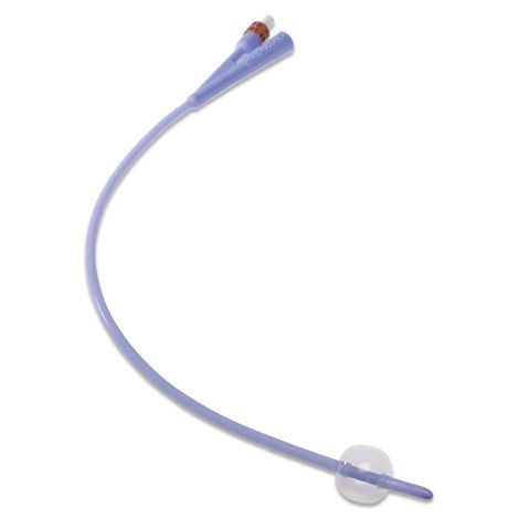 Covidien Dover Two-Way Coude Tip Silicone Foley Catheter - 30cc Balloon ...