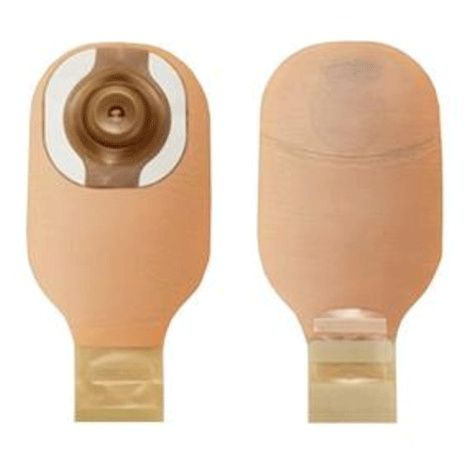 Hpfy StoresHollister Premier One-Piece Soft Convex Pre-cut Beige Drainable Pouch With Remois Technology