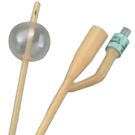 Bard Bardia 2-Way Silicone-Elastomer Coated Foley Catheter With 30cc Balloon Capacity