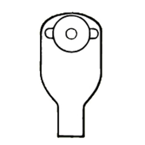 Hpfy StoresNu-Hope Deep Convex Post-Operative Vinyl Adult Drainable Pouch