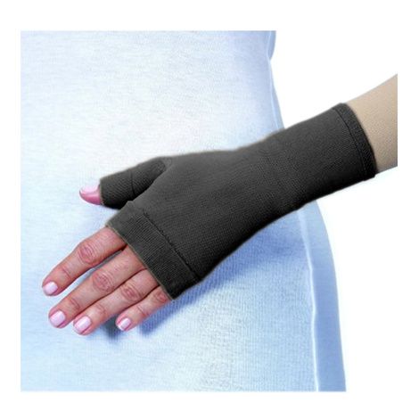 Jobst Bella Strong Lymphedema Armsleeve w/Silicone Band - 20-30mmHg Long  Black 6