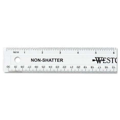 Westcott Non-Shatter Flexible Ruler
