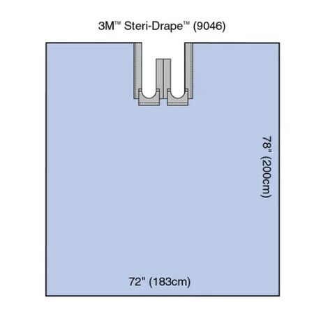 3M Steri-Drape Bilateral Split Sheet