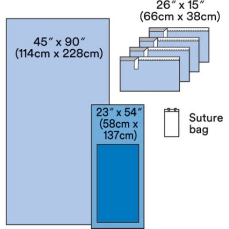 3M Steri-Drape  Basic Set-Up Pack