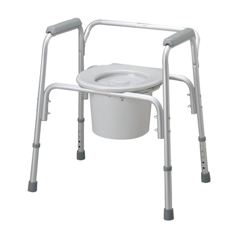 Medline Aluminum Bedside Commode