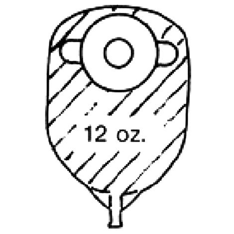 Hpfy StoresNu-Hope Hi-Pockets Brief-Size One-Piece Deep Convex Pre-Cut Opaque Urinary Pouch