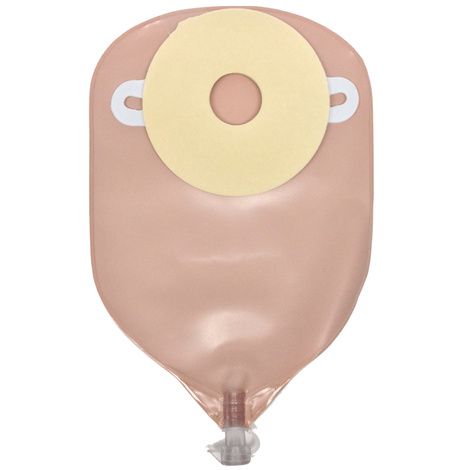 Hpfy StoresNu-Hope Classic-Round One Piece Urinary Precut Deep Convex Ostomy Pouch