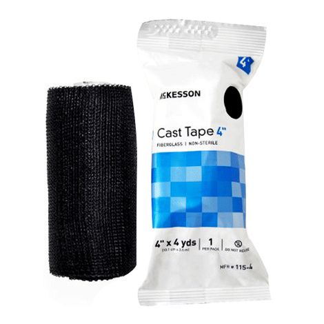 McKesson Fiberglass Cast Tape - Black
