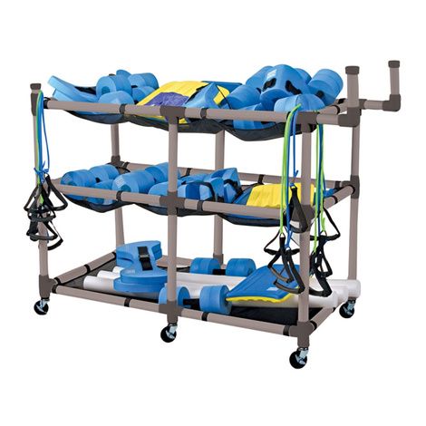 Power System Aqua Cart Storage Rack