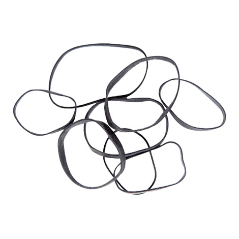 Synthetic Latex-Free Elastic Bands Variety Pack