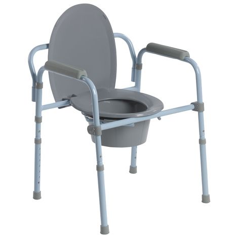 Drive Steel Frame Folding Commode