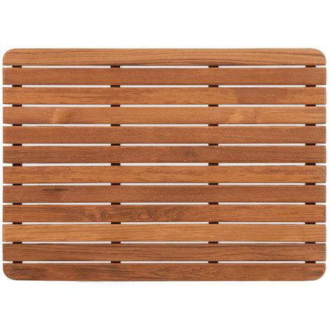 Teakworks4u Plantation Teak Mat With Rounded Corners