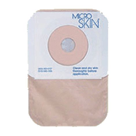 Hpfy StoresCymed MicroSkin One-Piece Opaque Closed-End Pouch With Thin MicroDerm Washer