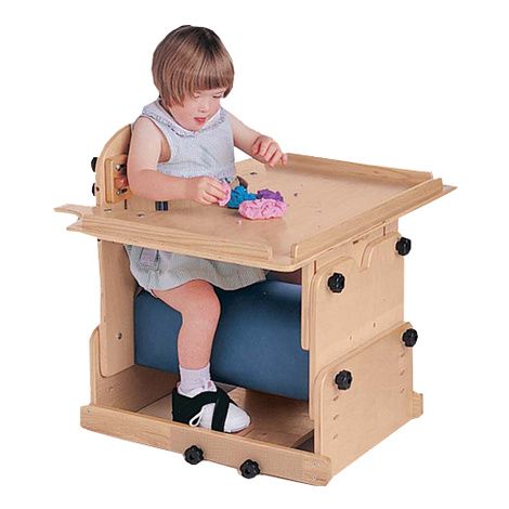 TherAdapt Bolster Chair With Tray