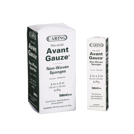 Medline Caring Non-Woven Non-Sterile Gauze Sponges
