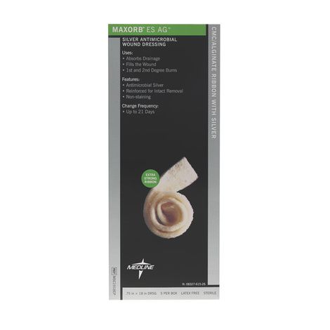 Buy Medline Maxorb ES AG Plus Silver Ribbon Wound Dressing
