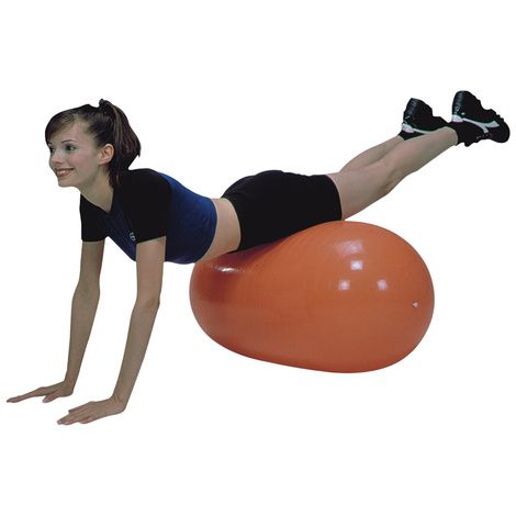 CanDo Inflatable Exercise Straight Roll