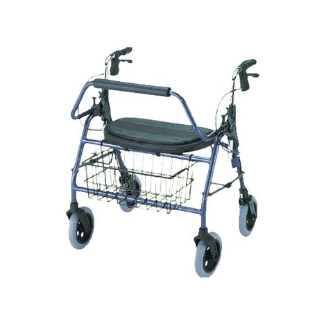 Nova Medical Mighty Mack Heavy Duty Four-Wheel Rolling Walker or Rollator