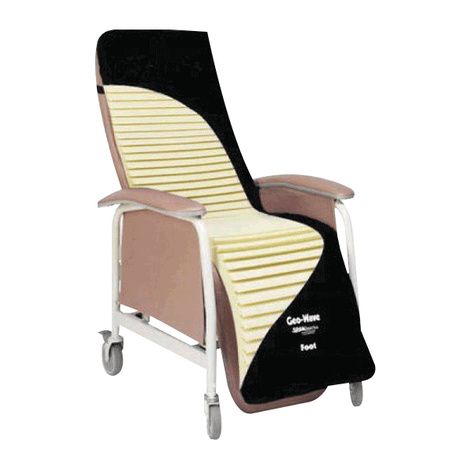 Short-Wave Wheelchair Seat and Back Cushion by Span America